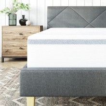 Colchon Vibe Life Viscoelastico - Alta Densidad - Confort y Adaptabilidad - Firmeza Media - Altura 30cm - Hipoalergénico